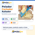 Pelador Cortador Rallador de Verduras y Frutas Multifuncional