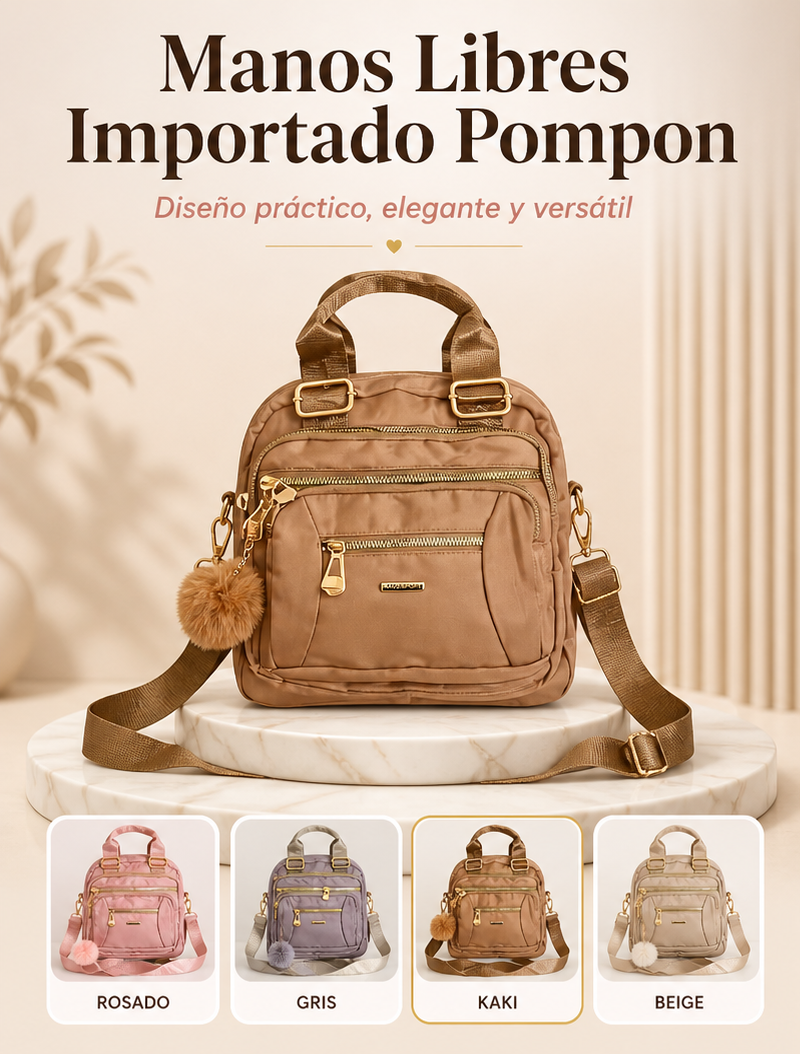 Manos Libres Importado Pompón