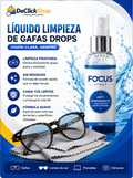 Spray Limpiador Antiempañante para Gafas Focus – 90 ml