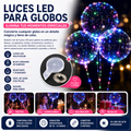Globo Burbuja LED Transparente con Luces Multicolor para Fiestas