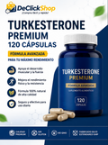 Turkesterone Premium 120 Cápsulas – Suplemento Deportivo para Rendimiento y Fuerza