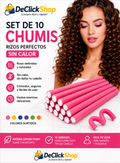 Kit de 10 Rulos Flexibles sin Calor para Rizos – Chumis