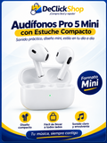 Audífonos Pro 5 Mini con Estuche Compacto