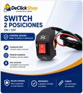 Switch Universal ON/OFF de 2 Posiciones para Moto