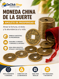Moneda China Feng Shui de la Prosperidad – Amuleto de Buena Suerte