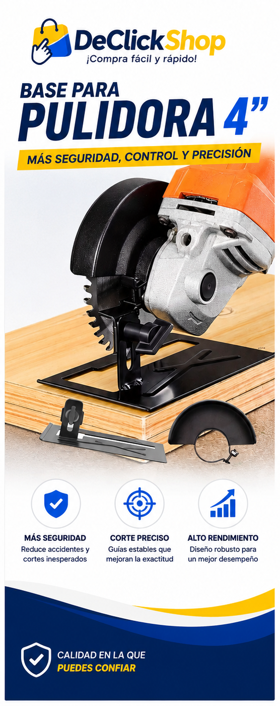 Soporte Base de Corte para Pulidora de 4½”
