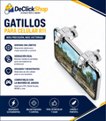 Gatillos Gamer Metálicos R11 L1 + R1 para Celular