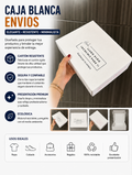 Caja Blanca para Envíos y Regalos – Cartón Rígido, Resistente y Elegante