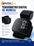 Tensiómetro Digital de Muñeca Portátil – Monitor de Presión Arterial con Pantalla LED
