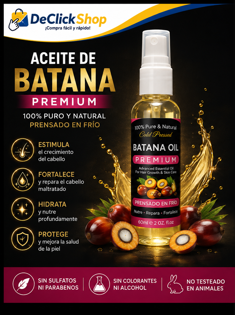 Aceite de Batana Premium Prensado en Frío 60 ml
