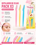 Depiladores Faciales para Cejas Pack x3 – Rasuradores de Precisión para Rostro