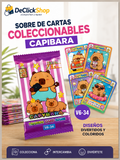 Sobre de Cartas Coleccionables Capibara x12 – Diseños Sorpresa V6-34