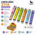 Cortauñas 211A de Colores – Corte Preciso para Manos y Pies