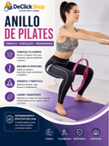 Anillo de Pilates para Tonificación, Resistencia y Ejercicio en Casa
