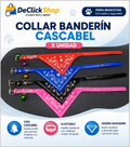 Collar Banderín con Cascabel para Mascotas – Ajustable y Cómodo