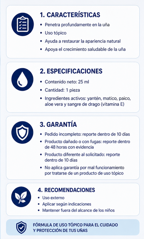 Aceite Antihongos para Uñas ToenailPlus 10 ml – Uso Tópico con Gotero