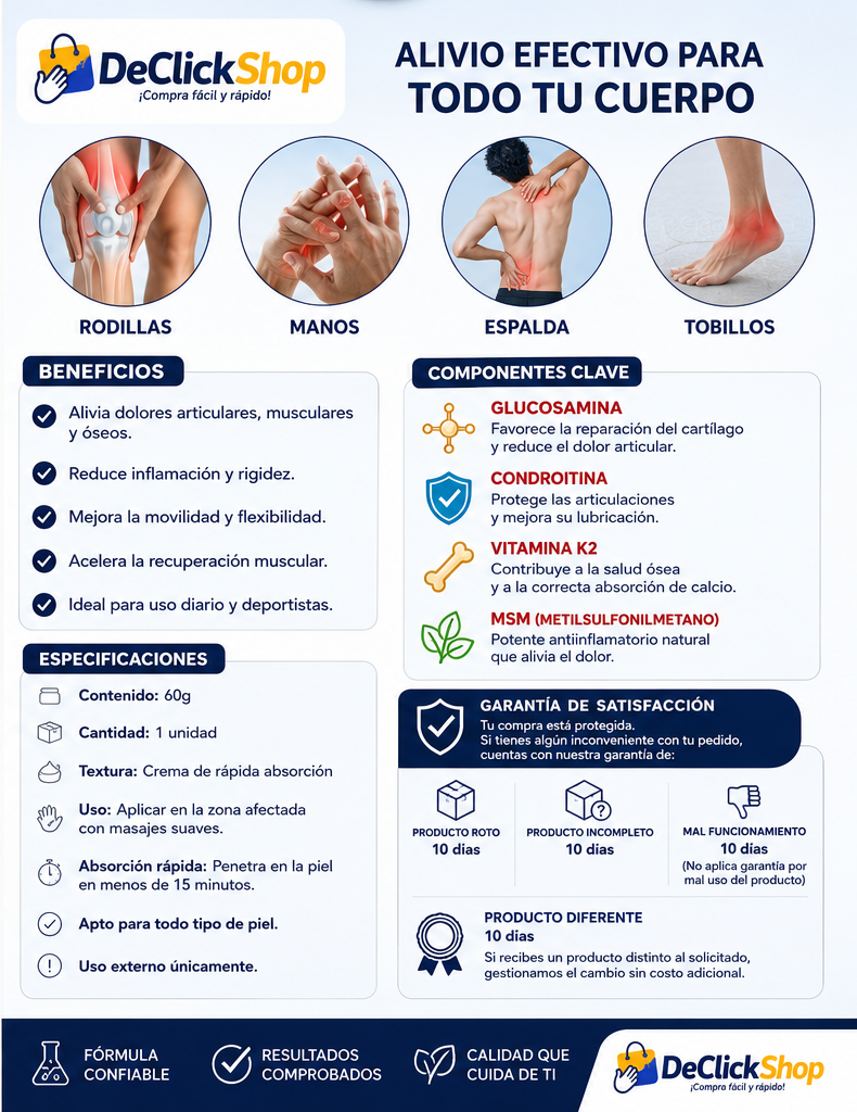 Perfectx Crema Intensiva para Articulaciones y Dolores Musculares x 2 Und