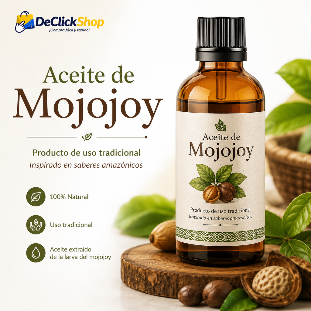 Aceite de Mojojoy Natural de Uso Tradicional