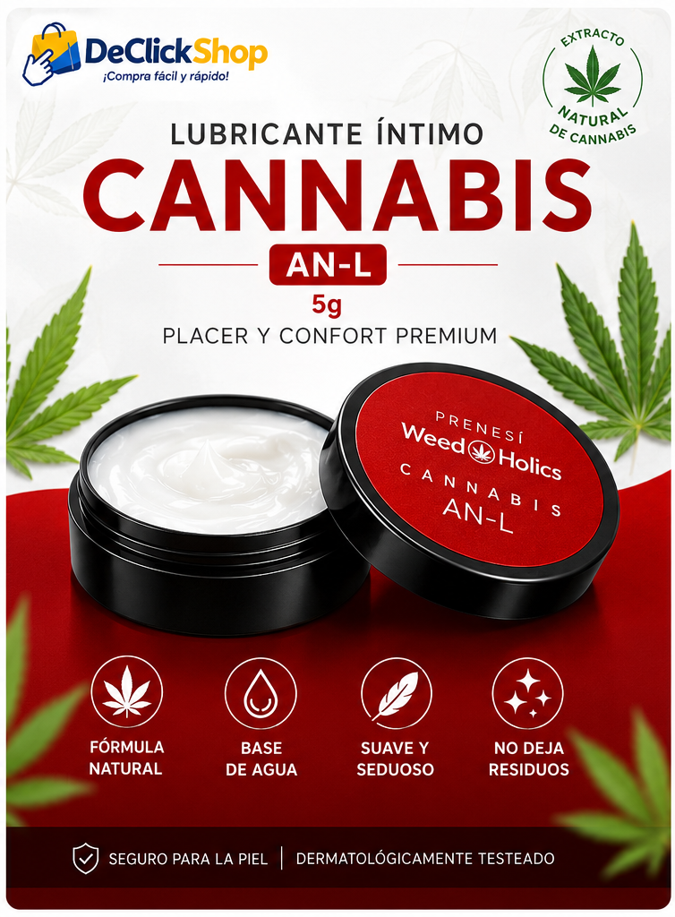 Lubricante Íntimo AN-L con Extracto de Cannabis – 5 g