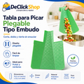 Tabla de Picar Plegable 3 en 1 con Embudo Vertedor