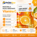 Mascarilla Facial Hidratante SADOER con Vitamina C – Ilumina, Suaviza y Revitaliza