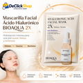 Mascarilla Facial con Ácido Hialurónico BIOAQUA 2X