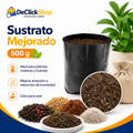 Sustrato Mejorado para Plantas 500 g – Mezcla Lista para Siembra y Trasplante