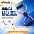 Banda Elástica de Resistencia Tipo 8 con Agarraderas Acolchadas