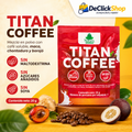 Titan Coffee en Polvo 20 g | Café Soluble con Maca, Chontaduro y Borojó