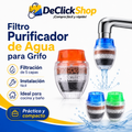 Filtro Purificador de Agua para Grifo de 5 Capas – Compacto y Fácil de Instalar