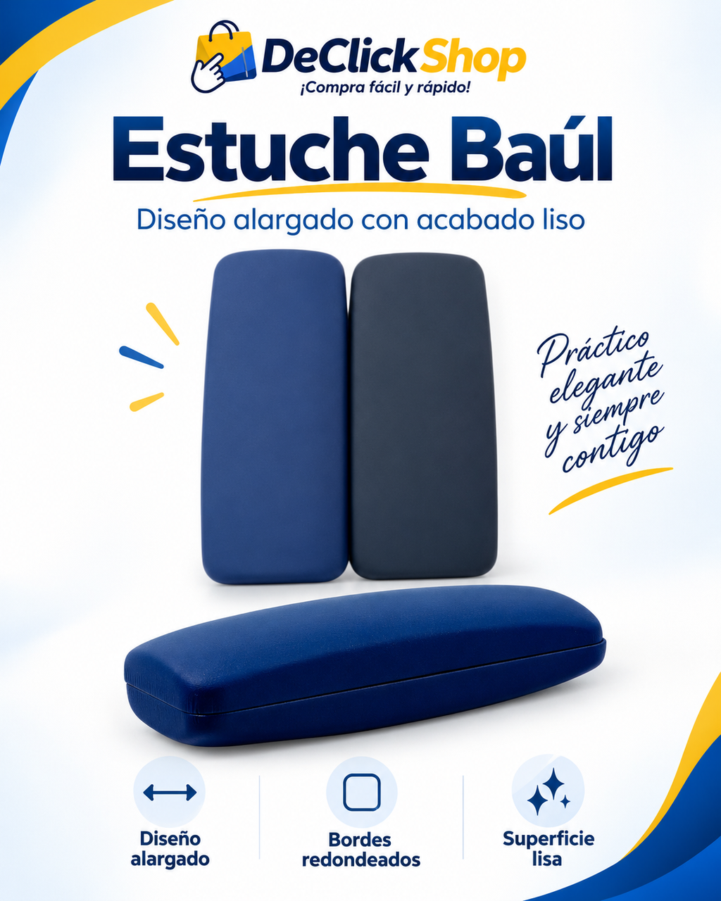 Estuche Baúl de Diseño Alargado