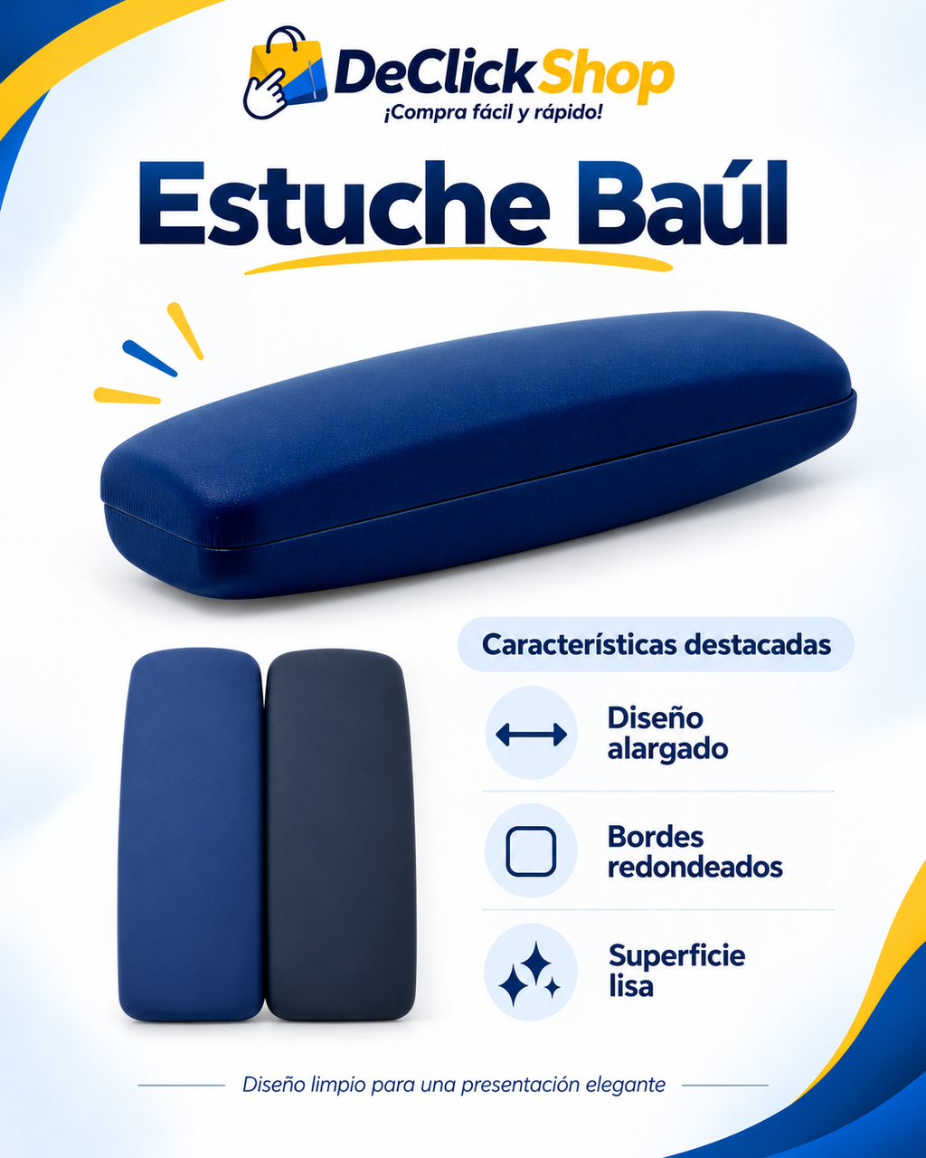 Estuche Baúl de Diseño Alargado