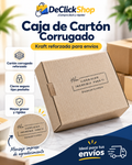 Caja de Cartón Corrugado Kraft Reforzada para Envíos