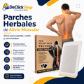Parches Herbales Autoadhesivos para Alivio Muscular – Espalda, Cuello y Zona Lumbar