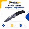 Navaja Plegable Compacta 861 para Camping, Pesca y Actividades al Aire Libre