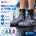 Cubrezapatos Impermeables Cortos Antideslizantes para Lluvia