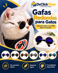 Gafas Redondas para Gatos