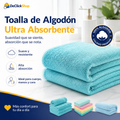 Toalla de Algodón Ultra Absorbente para Cuerpo, Manos y Cara