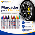 Marcador para Llantas x12 Colores – Personaliza y Resalta tus Ruedas