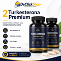 2 Turkesterona Premium | Suplemento para Rutina Fitness