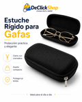 Estuche Rígido Portátil para Gafas con Cremallera
