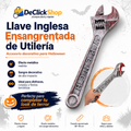 Llave Inglesa Ensangrentada de Utilería para Halloween