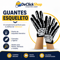 Guantes Esqueleto para Halloween, Disfraces y Cosplay