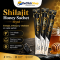 Shilajit Honey Sachet 10 ml – Energía, Enfoque y Vitalidad Natural