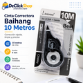 Cinta Correctora Baihang 10 Metros BH-110 – Corrección Rápida y Limpia