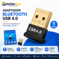 Adaptador Bluetooth USB 4.0 CSR – Conexión Inalámbrica para PC y Portátil