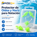 Protector de Oídos y Nariz para Natación con Estuche