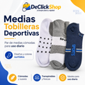 Medias Tobilleras Deportivas Surtidas – Par Cómodo para Uso Diario
