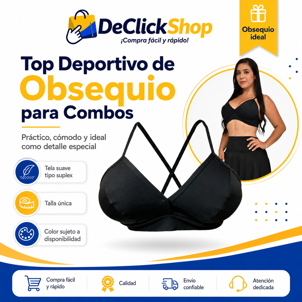 Top Deportivo de Obsequio para Combos