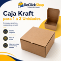 Caja Kraft para 1 a 2 Unidades | Empaque Resistente para Ropa, Accesorios y Regalos
